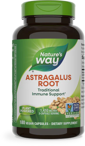 Astragalus Root 470 mg 180 Vegetarian Capsules