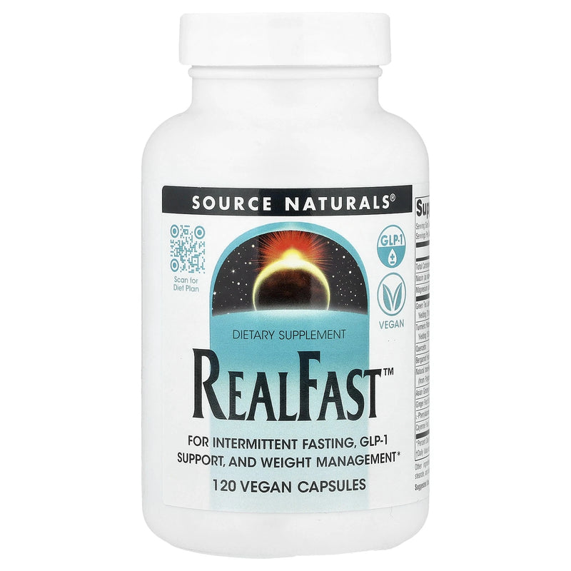 RealFast™, 120 Vegan Capsules by Source Naturals