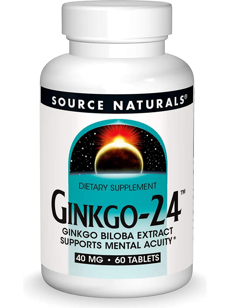 Ginkgo-24 Biloba 40 mg 60Tablets