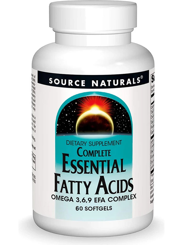 Complete Essential Fatty Acids, 60 softgels by Source Naturals