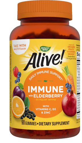 Alive! Immune Gummies 90 Gummies