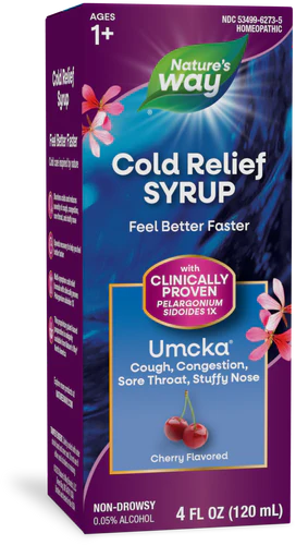 Umcka ColdCare Soothing Syrup Cherry Flavor 4 fl oz (120 ml)