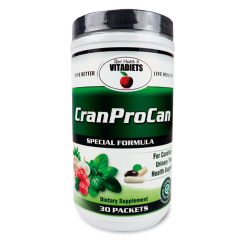 CranProCan 30 Packets by Your Health & Vitadiets