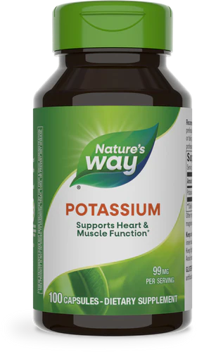 Potassium 99 mg 100 Capsules