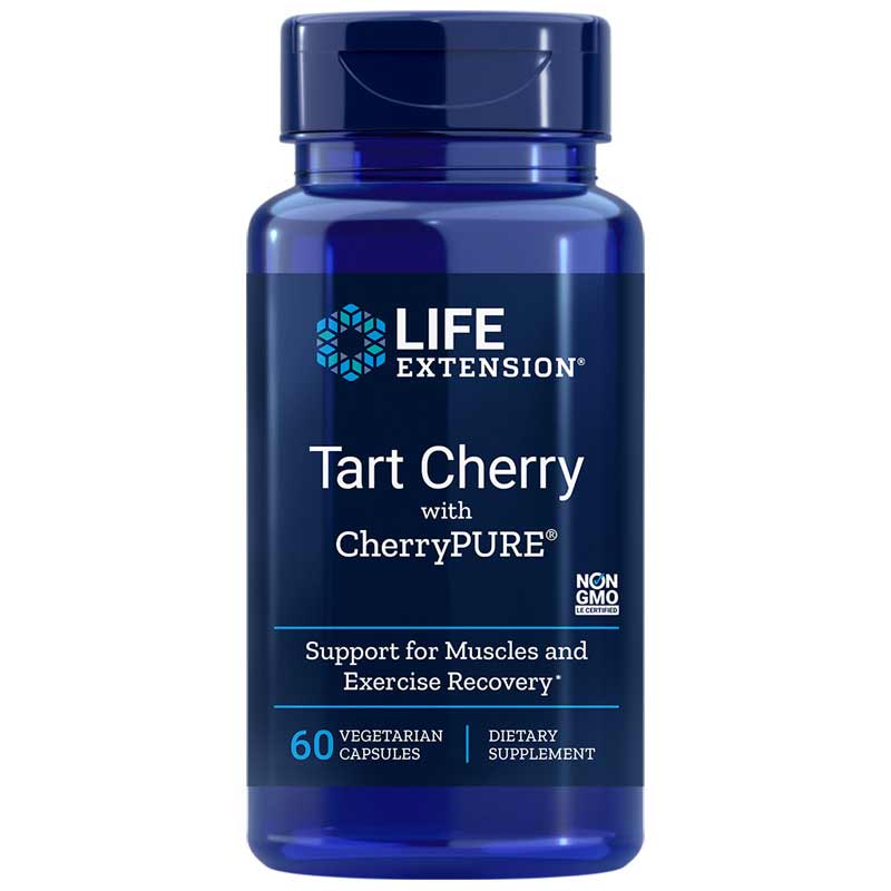 Tart Cherry Extract with CherryPure 60 Vegetarian Capsules
