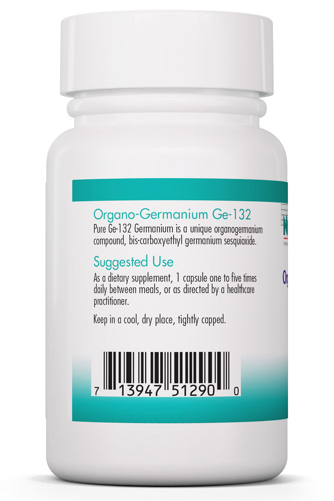 Organo-Germanium Ge-132 50 Vegetarian Capsules by Nutricology best price