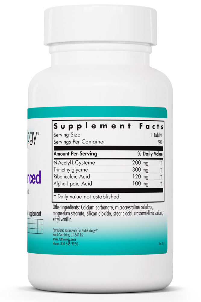 NAC Enhanced Antioxidant Formula 90 tablets by Nutricology best price
