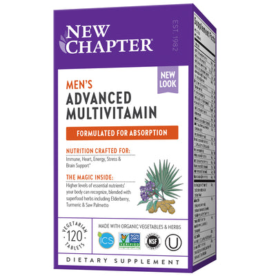 Every Man Multivitamin 120 Tablets by New Chapter best price