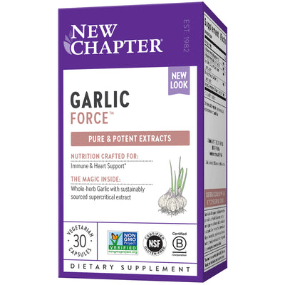 Garlic Force 30 Liquid Vcaps by New Chapter best price