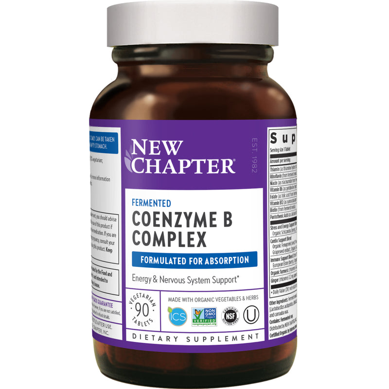 Fermented Coenzyme B Food Complex 90 Vegetarian Tablets by New Chapter best price