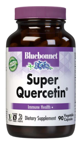 Super Quercetin, 90 Vegetable Capsules, by Bluebonnet