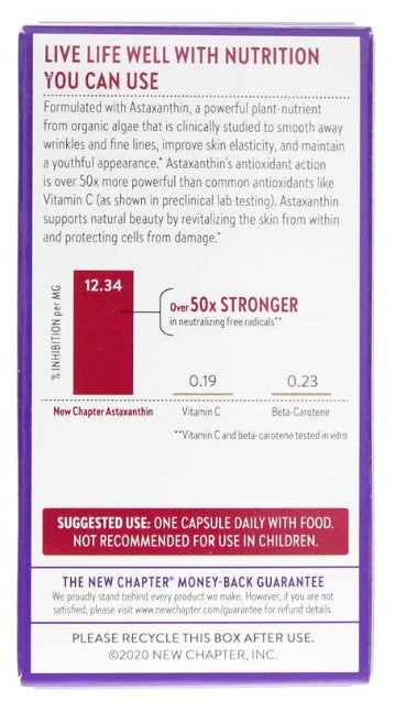 Hair, Skin & Nails: Fermented Biotin & Beauty Herbs 30 Vegan Capsules, by New Chapter