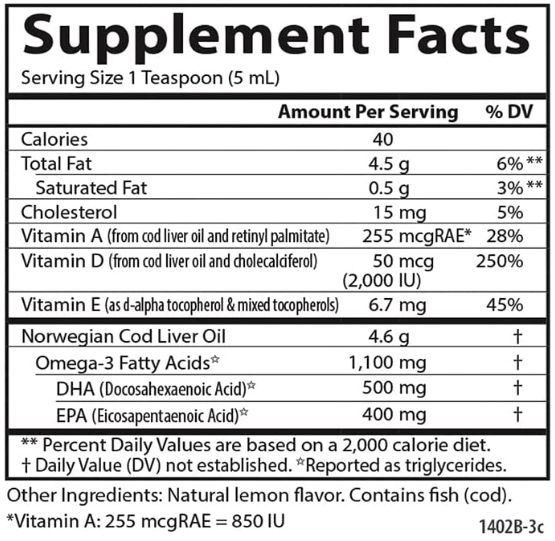 Super D Omega-3 2,000 IU Vitamin D3 +1,100 Omega 3&