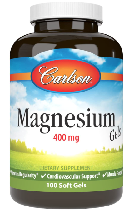 Magnesium Gels, 400 mg, 100 Soft Gels, by Carlson