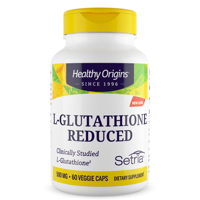 L-Glutathione Reduced 500 mg 60 Capsules by Healthy Origins best price
