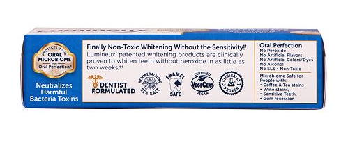 Whitening Toothpaste 3.75 oz (106g), by Lumineux