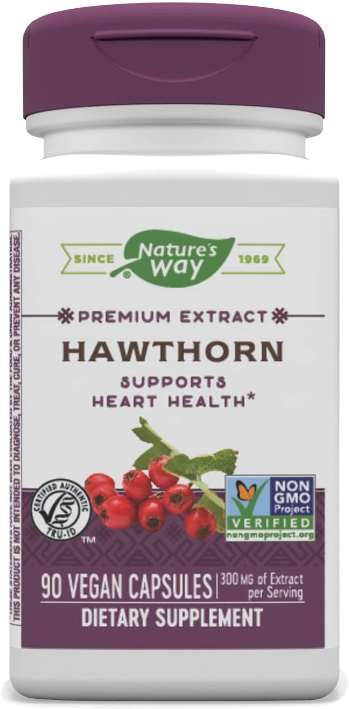 Hawthorn Standardized 90 Vegetarian Capsules