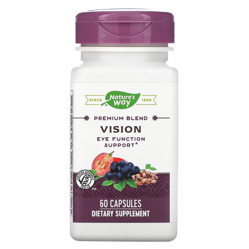 Vision with Lutein & Bilberry 60 Capsules by Nature&