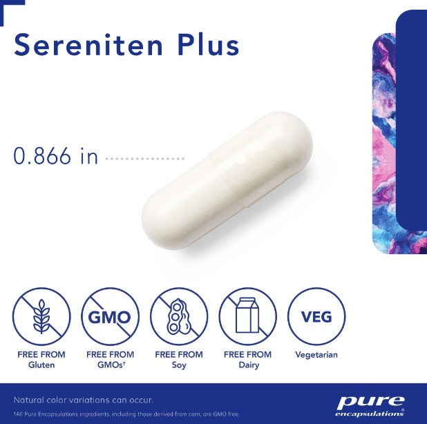 Sereniten Plus 45 Capsules, by Pure Encapsulations