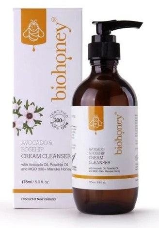 BioHoney Avocado and Rosehip Cream Cleanser 175ml by PRI