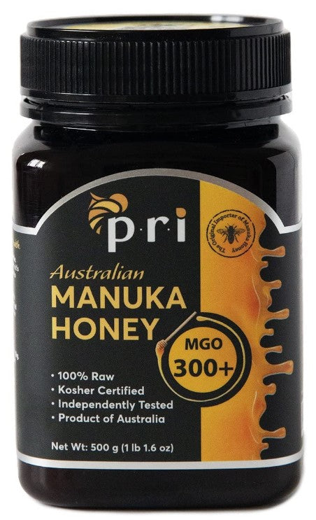 Australian Manuka Honey 300+, 500 g (1lb 1.6 oz), by P.R.I