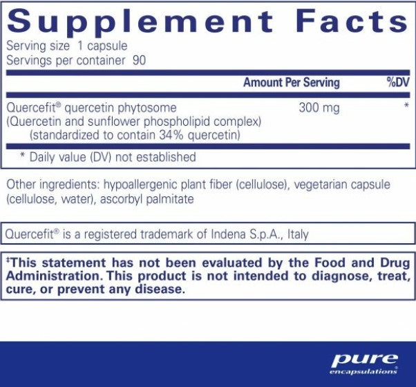 Quercetin UltraSorb, 90 Capsules, by Pure Encapsulations