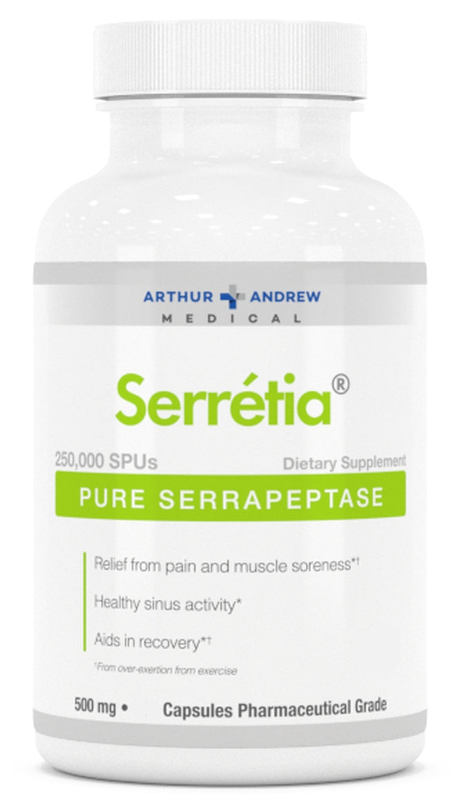 Serretia Pure Serrapeptase 500 mg 90 Capsules