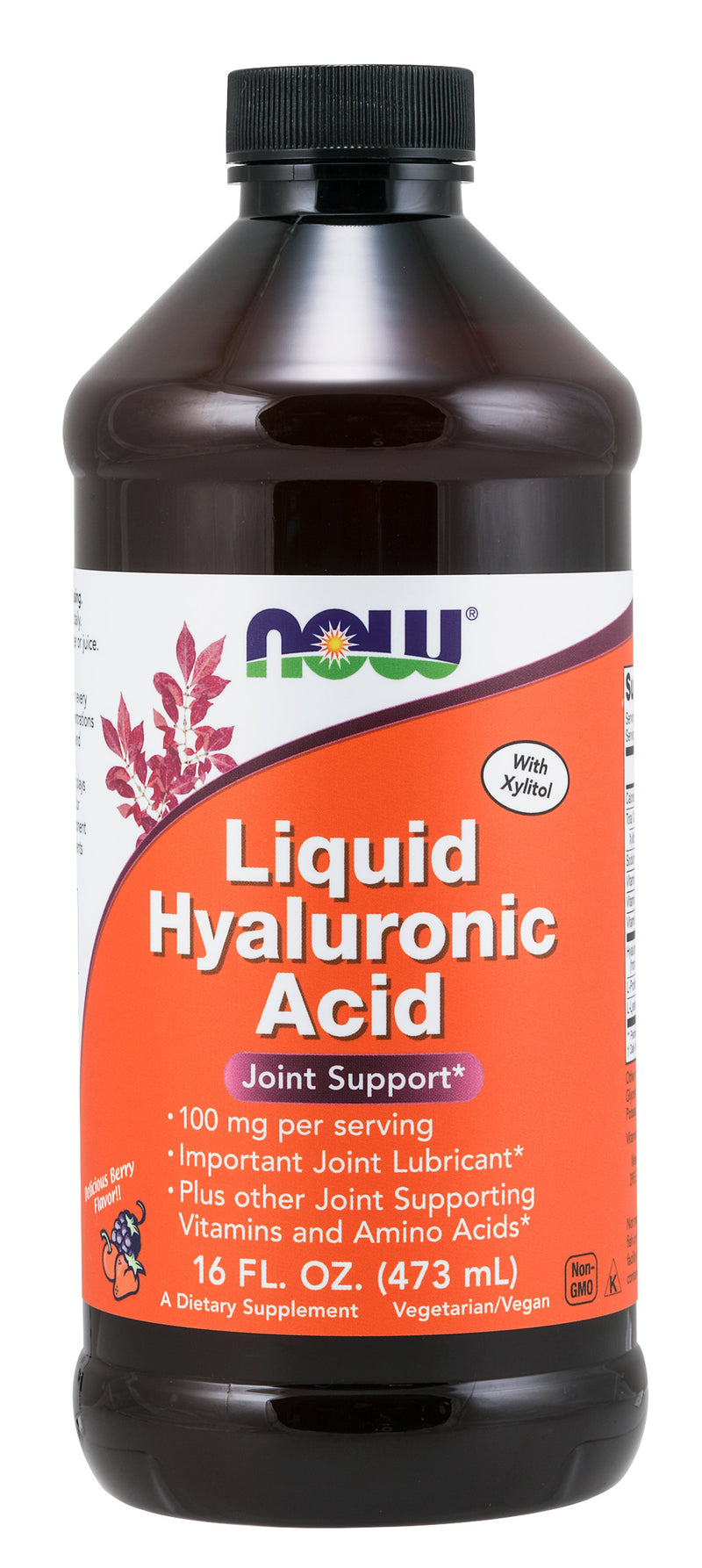 Liquid Hyaluronic Acid 16 fl oz (473 ml) | By Now Foods - Best Price