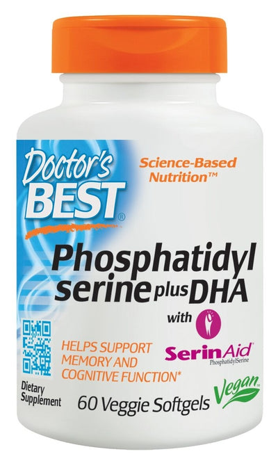 Phosphatidyl Serine Plus DHA 60 Veggie Softgels