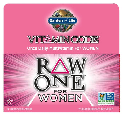 Vitamin Code Raw One for Women 30 Vegetarian Capsules