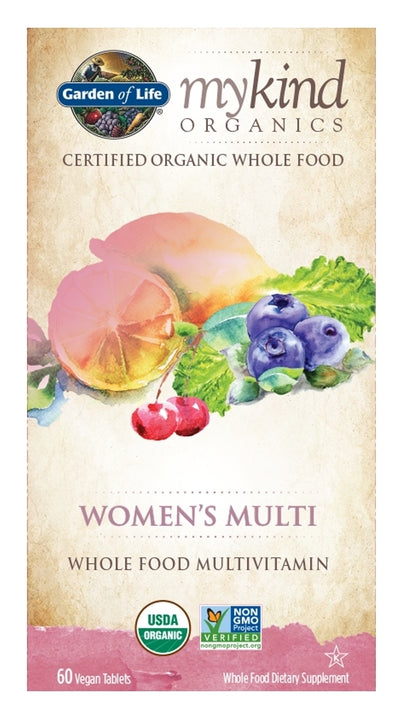 mykind Organics Women's Multi 60 Vegan Tablets