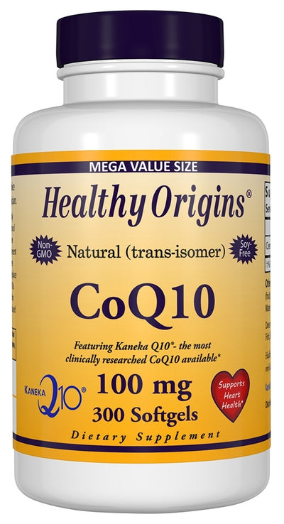 CoQ10 100 mg 300 Softgels
