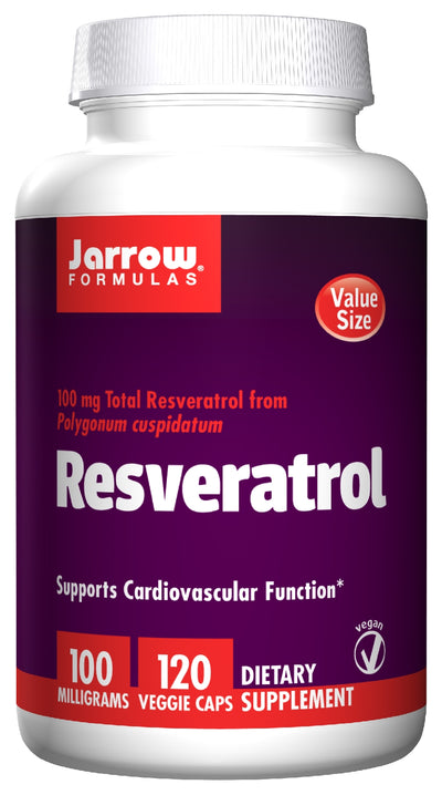 Resveratrol 100 mg 120 Veggie Caps