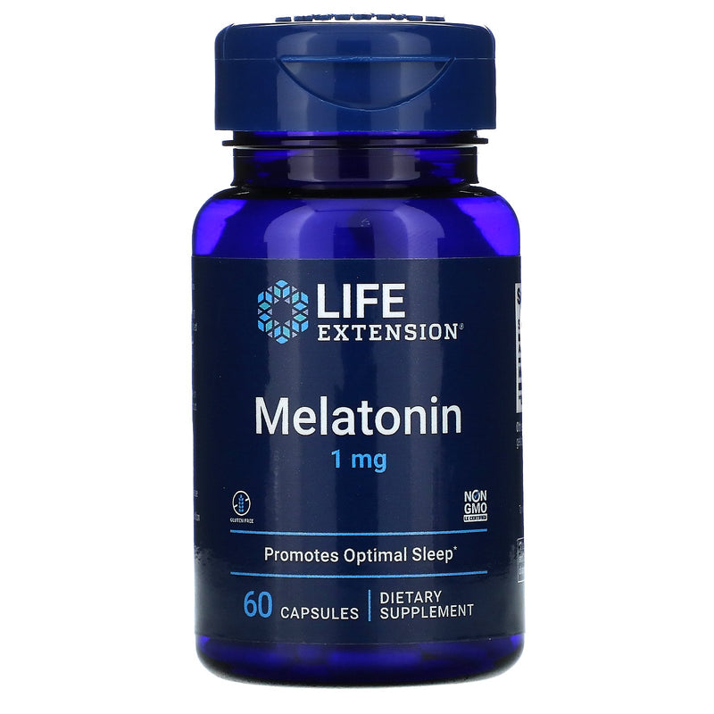 Melatonin 1 mg 60 Capsules by Life Extension best price