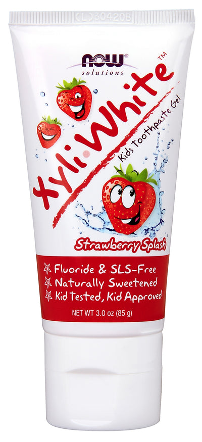 XyliWhite Kid's Toothpaste Gel Strawberry Splash 3.0 oz (85 g) | By Now Foods - Best Price
