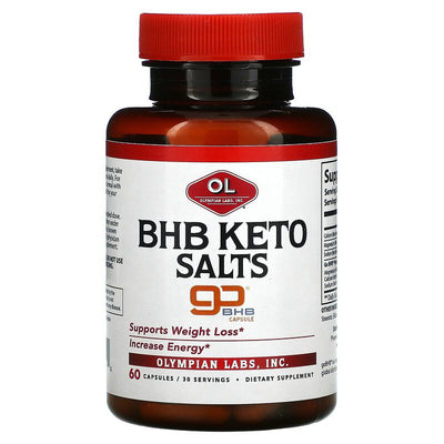BHB Keto Salts Fat Burner 60 Caps by Olympian Labs best price