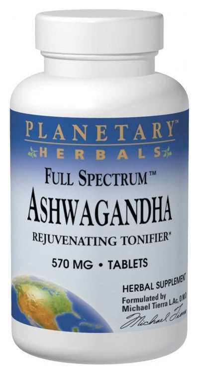 Full Spectrum Ashwagandha 570 mg 120 Tablets