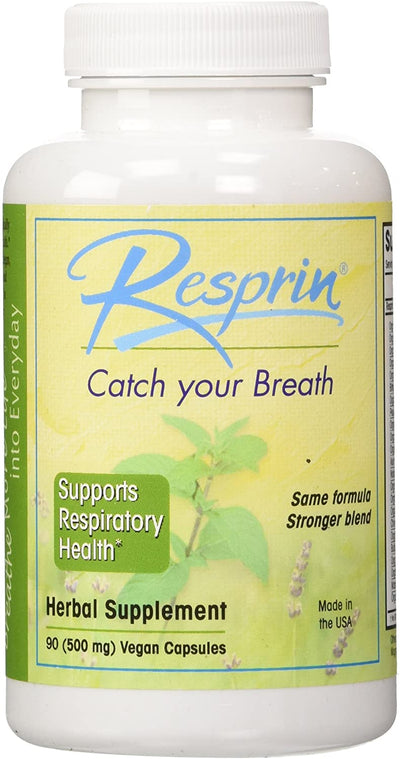 Resprin 90 Vegan Capsules - helps breathing