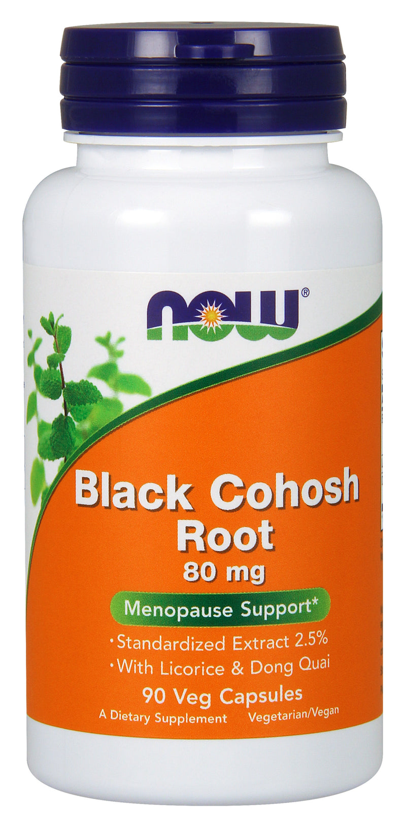 Black Cohosh Root 80 mg 90 Veg Capsules