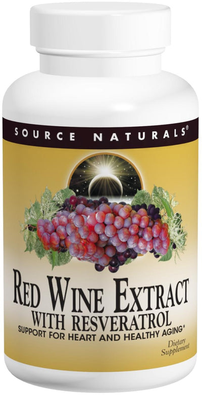 Red Wine Extract with Resveratrol 60 Tablets